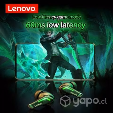 Espectaculares audífonos bluetooth Lenovo. Nuevos
