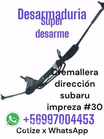 Cremallera dirección Subaru empresa