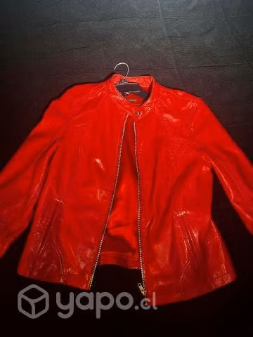 Chaqueta de cuero talla m - Imagen 2