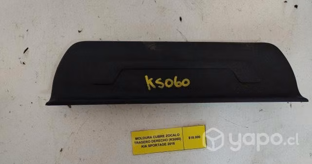 Moldura Cubre Zocalo Tras Der (KS060) Kia Sportage