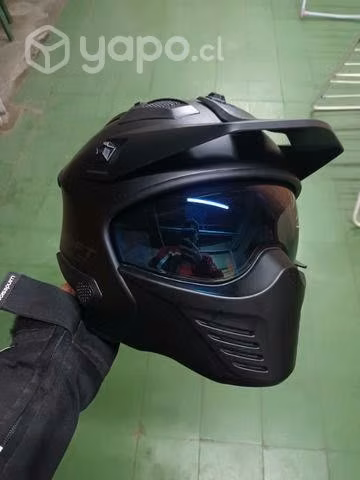 Casco de moto shaft certificado