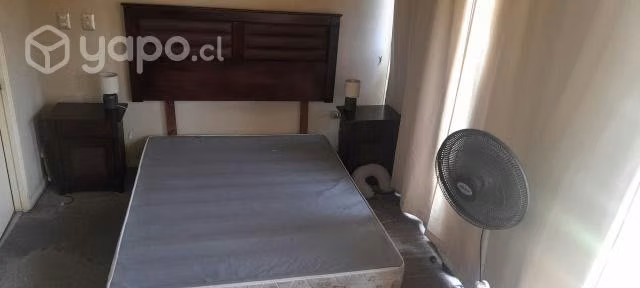 Cama 2 plazas más 2 veladores