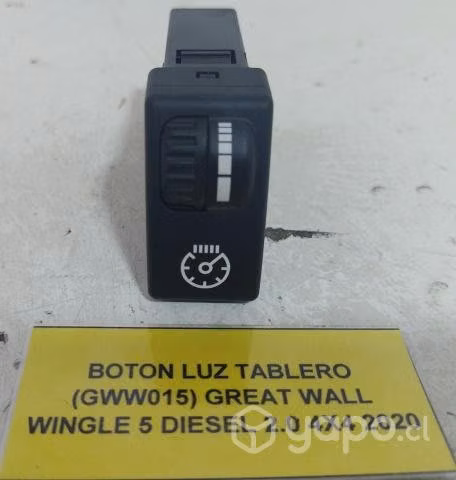 Boton Luz Tablero (gww015) Great Wall Wingle 5