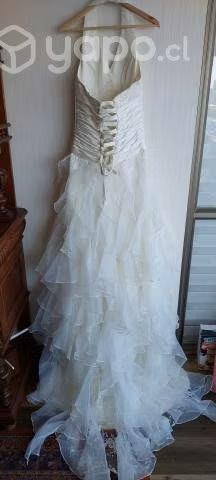 Vestido de Novia talla 42 corset ajustable