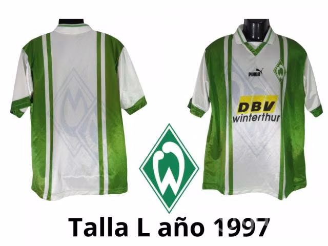 Werder Bremen De Alemania Talla L 1996 - 1997