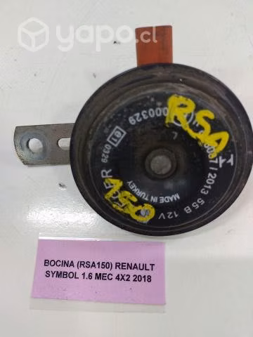 Bocina (RSA150) Renault Symbol 1.6 MEC 4x2 2018