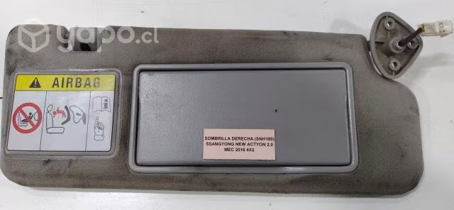 Sombrilla Derecha (SNH180) SSangyong New Actyon