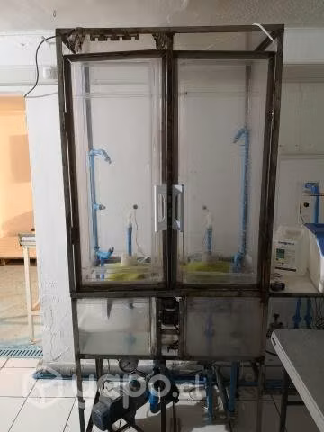Lavadora y Sanitizadora Artesanal de Bidones