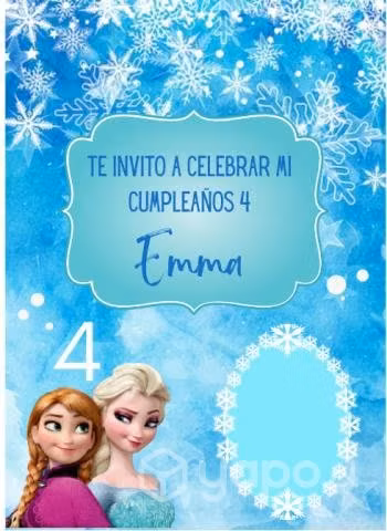 Tarjeta y videos de invitación de cumpleaños