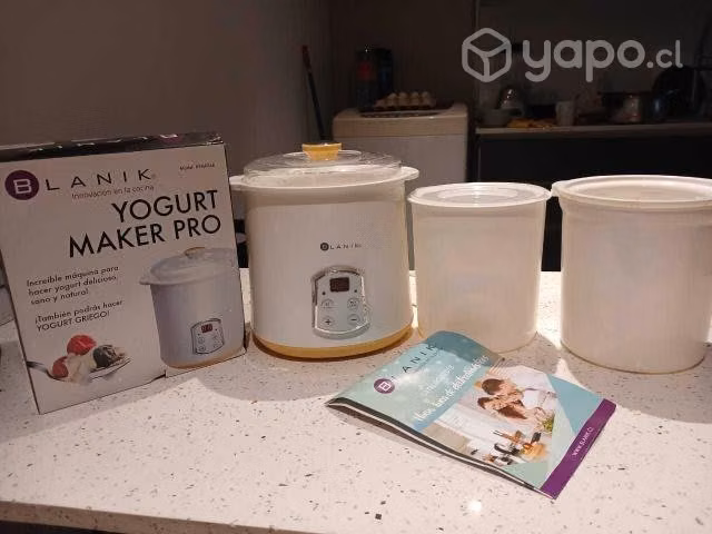 Maquina para hacer yogurt marca Blanik