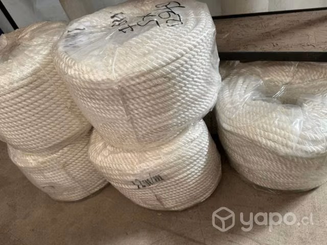 Cuerda nylon torcido perlon 1/2 (12mm) 100metro - Imagen 3