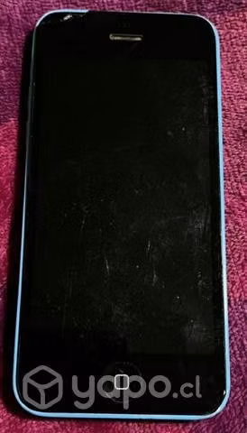 Celular iphone 5c azul
