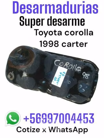 Carter Toyota Corolla desarmaduría