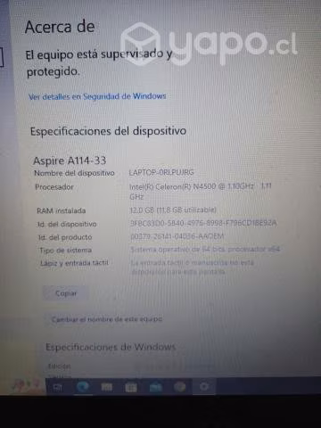 Notebook acer - Imagen 5