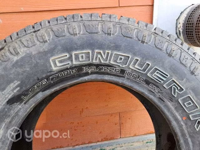 Neumático Nankang Conqueror NUEVO con clavos - Imagen 2