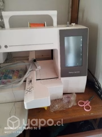 Máquina bordadora Janome 550e cómo nueva