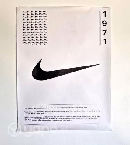 Poster NIKE 45X60 CM