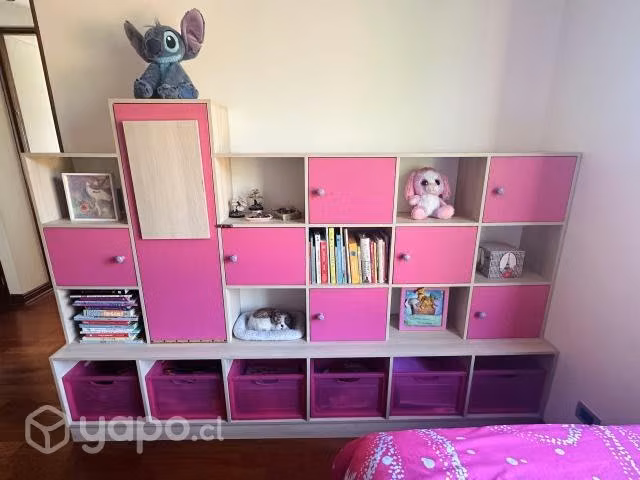 Hermoso y funcional mueble para niñas