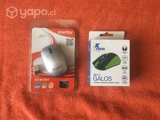 Pack de 5 mouse inalambricos para pc - nuevos - Imagen 2