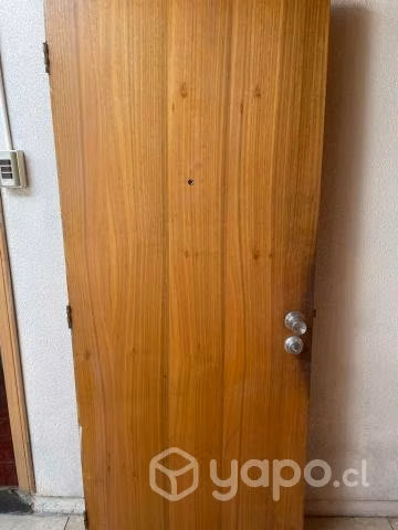 Puerta de madera