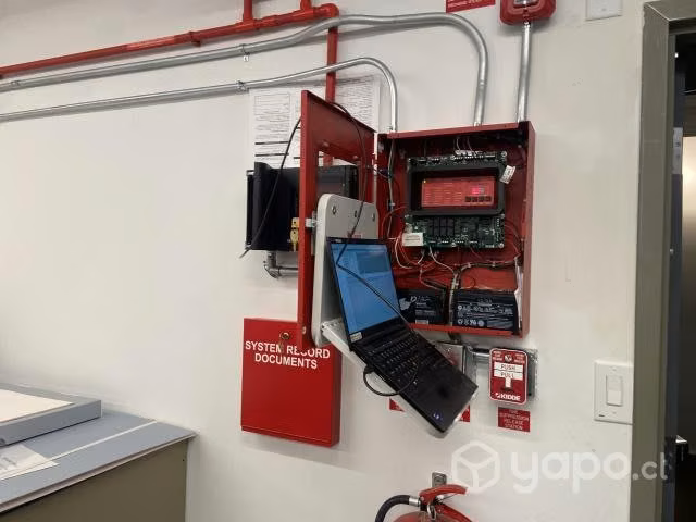 Servicios en sistema contra incendio