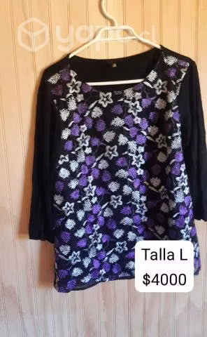 Polera semiformal talla grande