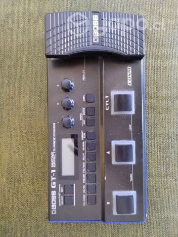Pedal multiefecto BOSS GT1; Pocp uso