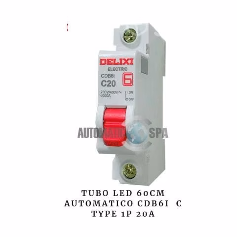 Automatico CDB6i C TYPE 1P 20A