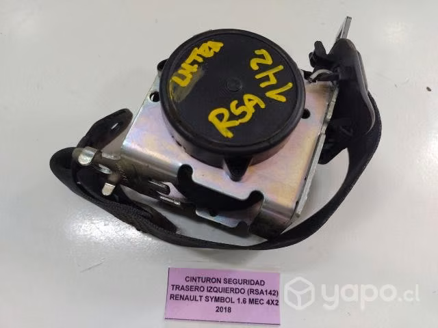 Cinturon Segurid tras izq (RSA142) Renault Symbol