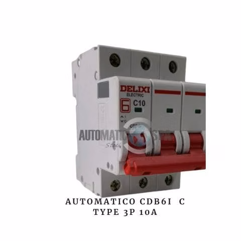 Automatico CDB6i C TYPE 3P 10A