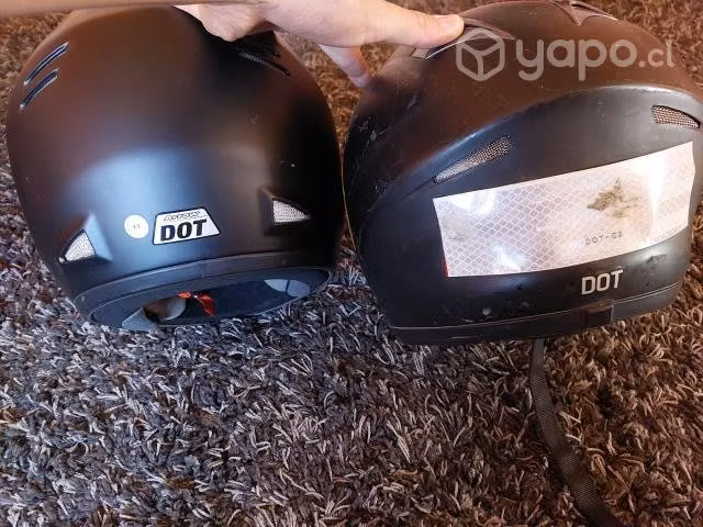 Cascos de moto BELL talla XL + otro de regalo