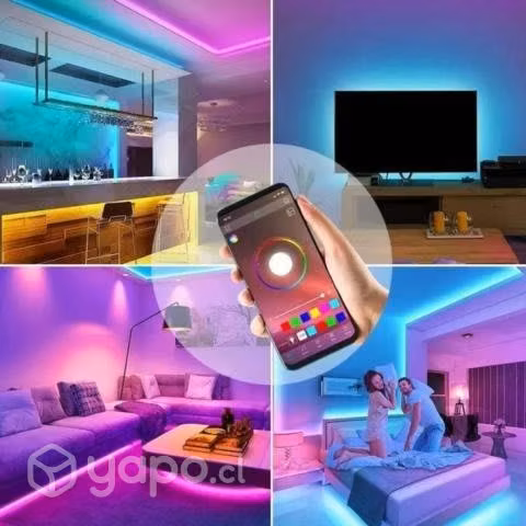 Cinta Led Smart Wifi 5mt 24w 16 Multicolor Tik Tok