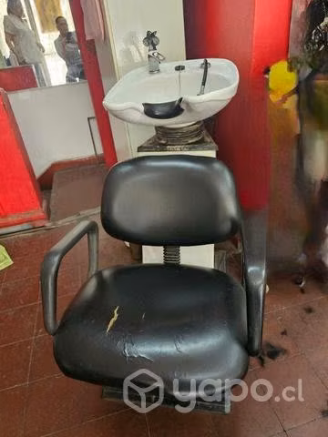 Lavapelo enlozado peluqueria