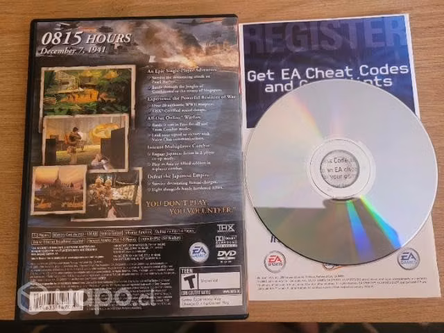 Medal of Honor Rising Sun Greatest Hits PS2 - Imagen 2