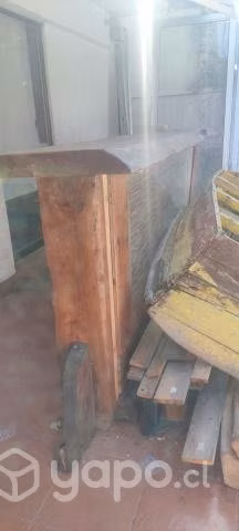 Mesón de madera nativa tipo bar - Imagen 3