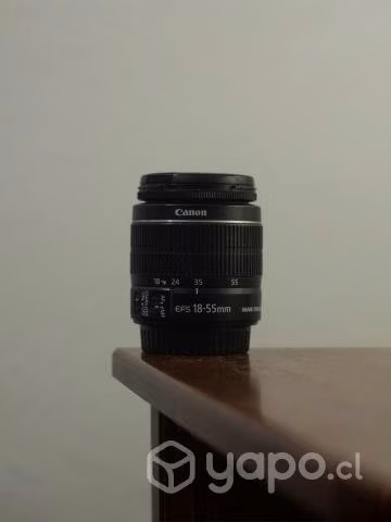 Lente Canon EFS 18-55mm 1:3.5-5.6