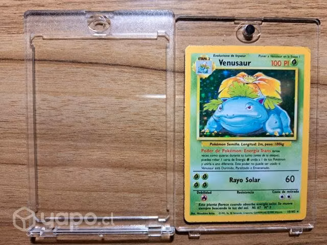 Carta Pokémon Venusaur Holo