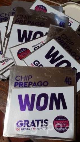Chip prepago wom