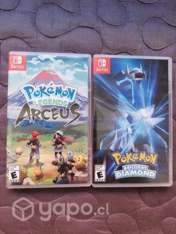 Nintendo switch juegos pokemon