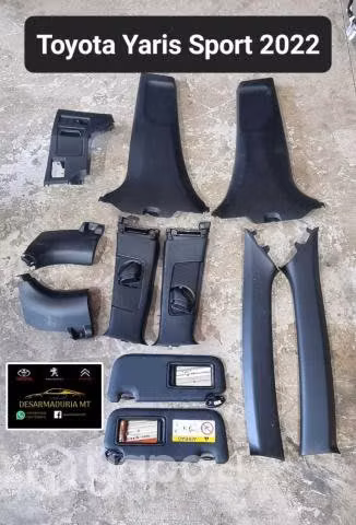 Plasticos interiores Toyota Yaris Sport 2022