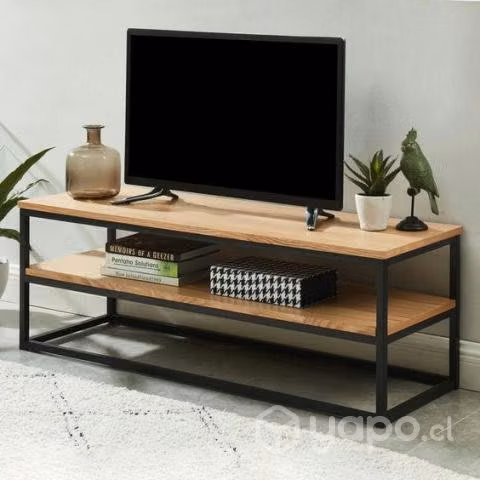 Rack Tv Metal & Madera . Industrial 6 Modelos