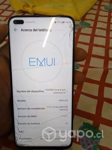 Celular nova 8i - Imagen 2