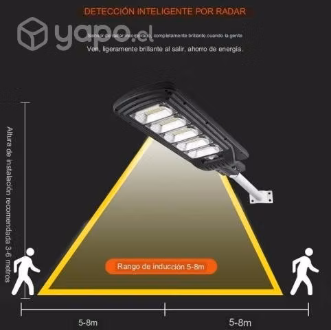 Foco Solar Led Exterior 200w
