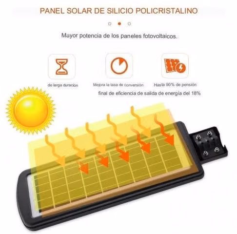 Foco Solar Led Exterior 200w