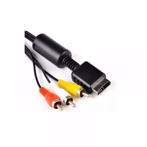 Cable AV Ps2 Ps3 RCA Audio Video Para Play 2 Play