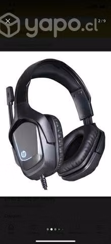 Audífonos gamer HP Gamer H220S H22S negro