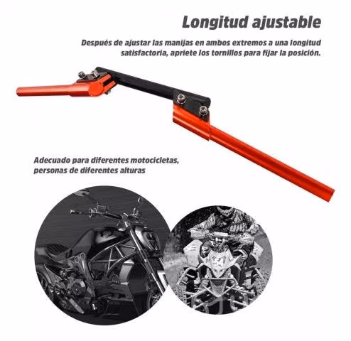 Manubrio de moto universal deportivo - Imagen 4