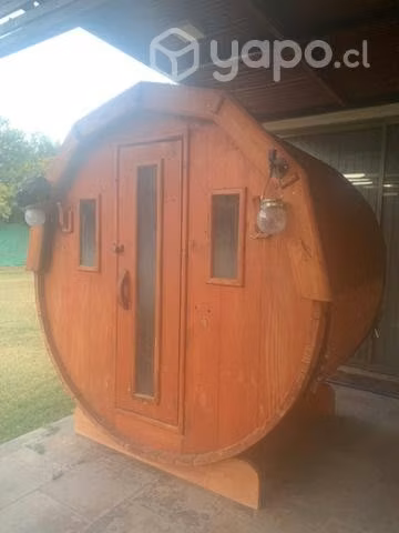 Tinaja y sauna a la venta