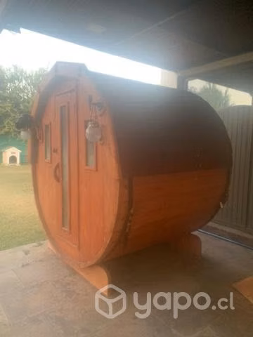 Tinaja y sauna a la venta