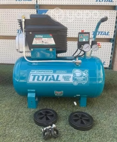 Combo compresor de aire 50lts más kit de pintura